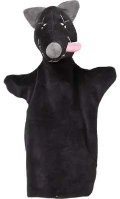 Produktbild von Handpuppe Wolf Märchenpuppe 28 cm
