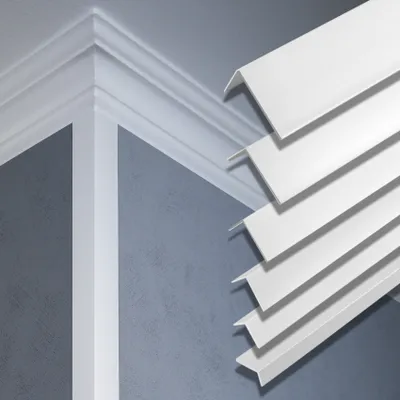 Produktbild von 2 Meter | Winkelleiste | PVC | Kunststoff | Effector | 20x20mm | F15