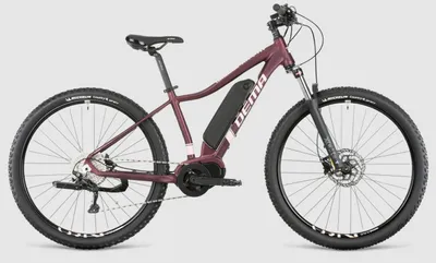 Obrázok produktu pre Dema Omega 29" 10 Compartment 2021 Dámsky e-mountainbike / Aluminium S / 17" Bordo/Pink
