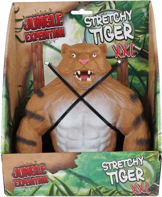 Image de Tigre stretch XXL en caoutchouc