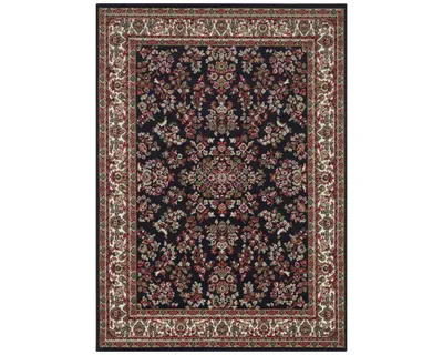 Zdjęcie produktu dla Klasyczny, tradycyjny granatowy dywan do salonu 180x260cm