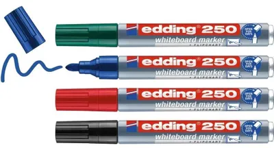 Produktbild von EDDING Whiteboard-Marker 250 4 Stück