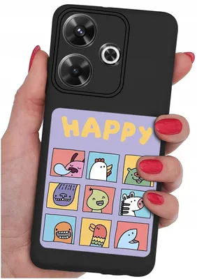 Obrázok produktu pre Etui do Xiaomi Redmi 13 4G WZORY |SILIKONOWE MATT CASE + SZKŁO 9H