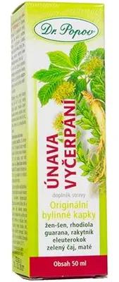 Obrázok produktu pre Bylinné kvapky - Únava vyčerpanie - 50ml