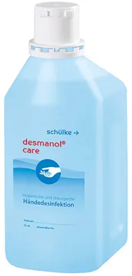 Obrázok produktu pre Schülke desmanol® care dezinfekčný prostriedok na ruky - 1 l | fľaša (1 l)