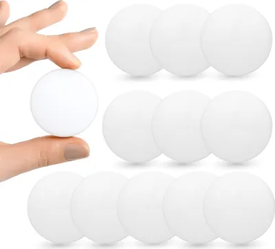 Produktbild von 24x Türpuffer / Türstopper weiß - ⌀ 4cm - Stopper als Wandschutz (24er Set, 24 St., 24 weiße Türstopper), selbsklebend