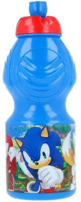 Immagine prodotto di Bottiglia di plastica Sonic the Hedgehog 400 ml blu