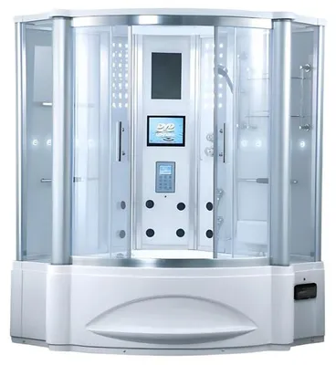 Produktbild von Duschkabine Dampfdusche Dusche Massageduschkabine Wellnessdusche 150x150 cm