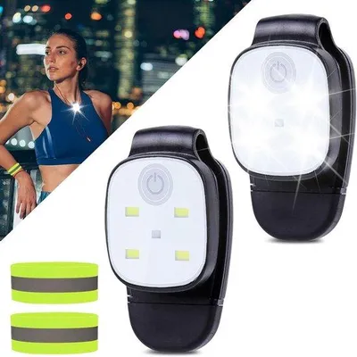 Immagine prodotto di Lampada da polso a LED - lampada a LED impermeabile per il jogging con bracciale riflettente