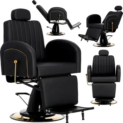 Obrázek produktu pro Hydraulické křeslo pro kadeřnický salón barber shop Landon Barberking