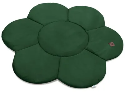 Produktbild von PEPI Kinderspielmatte BLUME aus Samt, 100 × 100 cm, gepolstert