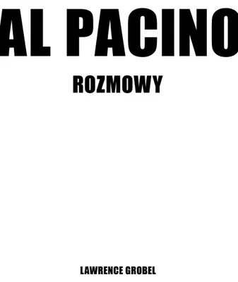 Image de Al Pacino. Rozmowy