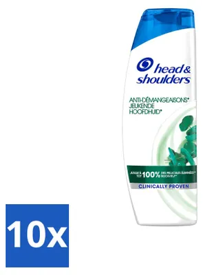 Produktbild von 10 x Head & Shoulders Anti-Schuppen Shampoo Jeukende Hoofdhuid 285 ml - Vorteilspackung - 10 Stücke