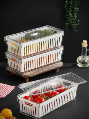 Produktbild von Hermia Concept, PZR-016, Aufbewahrungsbox-Set (3-teilig), Weiß, 100 % KUNSTSTOFF, 37 x 16,4 x 10,3 cm