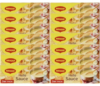 Zdjęcie produktu dla Maggi light sos idealny do warzyw i ryb 3 opakowanie za 3x 250ml 14 opakowanie
