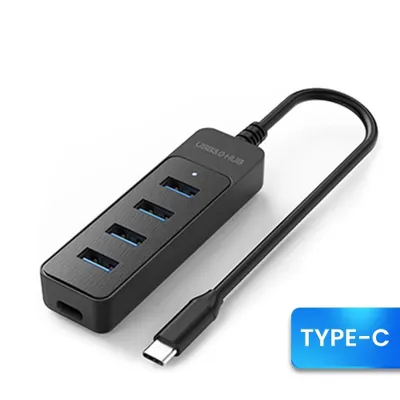 Produktbild von USB 3.0 Hub 5 Port, Type-C, für MacBook Pro, PC und Laptop, Plug & Play