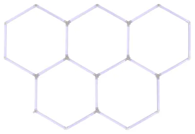 Zdjęcie produktu dla Ephcl08 Oświetlenie Hexagon Led 6500K 230V 250 X 163 Cm