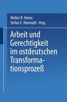 Immagine prodotto di Arbeit und Gerechtigkeit im ostdeutschen Transformationsprozeß