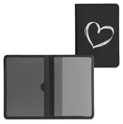 Produktbild von kwmobile Fahrzeugschein Hülle mit Kartenfächern - Kunstleder Etui Tasche Zulassungsbescheinigung