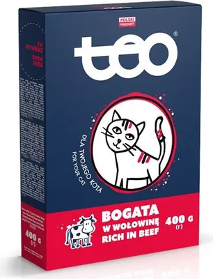 Image de Croquettes pour chat Teo riches en bœuf, 400 g