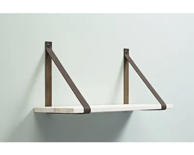 Immagine prodotto di Set di console LOOP 790x30x1,8 mm in pelle marrone
