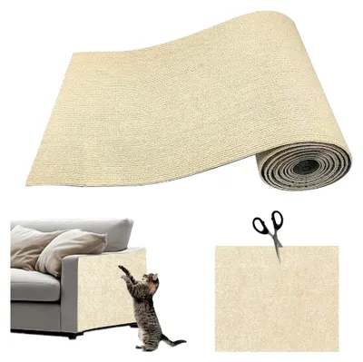 Produktbild von 300 cm x 40 cm Selbstklebende Kratzmatte für Katzen