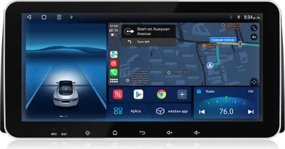 Zdjęcie produktu dla Carplay 10.33 Zoll GPS NAVI 4G SIM Autoradio Andriod12 Für BMW E39 WIFI BT RDS DAB+ 6+128G 8 Kern
