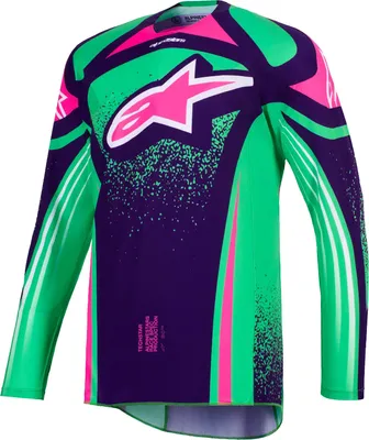 Zdjęcie produktu dla Koszulka motocrossowa Alpinestars Techstar Nomur, lila, XL