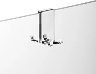 Produktbild von AVENARIUS Halter für Duschabtrennung; mit 4 Haken, für 6,8,10 mm, Serie Univ.