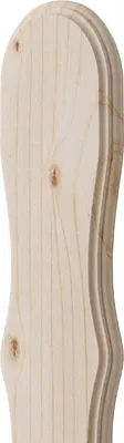 Produktbild von Woodino Fichtenholz 100 x 9cm Zaunlatten Gartenzaun Holzzaun Holz Zaun Brett Zaunbrett - 25 Stück Fichtenbretter - Muster 1