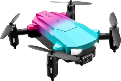 Image de KK9 2.4G 4K Wifi FPV Pliable RC Obstacle optique évitant les courants Quadcopter jouet, double caméra (bleu)