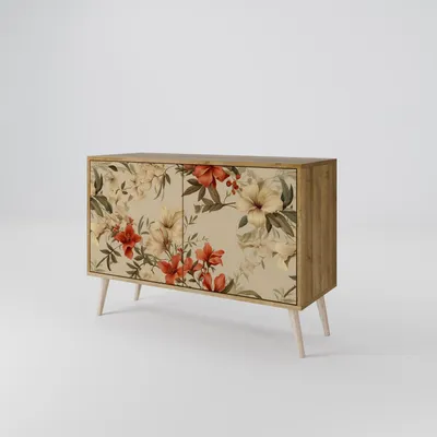 Immagine prodotto di Cassettiera Spacerebels a 2 ante - credenza cassettiera - credenza alta - mobile guardaroba - soggiorno camera da letto - 57,5×111×42 (HxLxP)