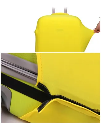Imagen del producto de Funda elástica para maletas, lavable, talla L, protector para equipaje para viajes