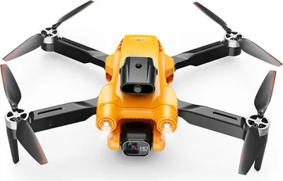 Obrázek produktu pro L632 Rc Drone Bezkartáčový překážka 4k Dual Camera Aerial Photography Aircraft Orange 1 Baterie