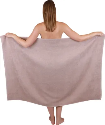Produktbild von Betz XXL Duschtuch 100 x 150 cm BERLIN  Badetuch 100% Baumwolle Farbe – cappuccino