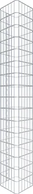 Produktbild von Gabionensäule eckig 32  cm x 32  cm, 160 cm Höhe, MW 5 cm x 10 cm