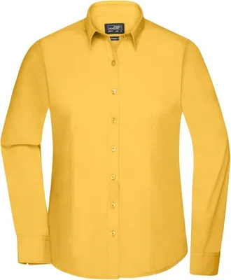 Produktbild von Klassisches Shirt aus pflegeleichtem Mischgewebe yellow, Gr. XXL