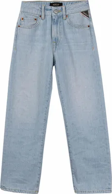 Produktbild von Replay Mädchen Jeans Straight Fit, Super Light Blue 011 (Blau), 8 Jahre