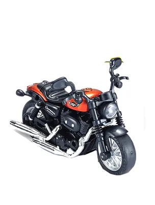 Produktbild von Detailgetreues Spielzeug Motorrad Modell im Maßstab 1:14 mit Rückziehfunktion