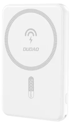 Immagine prodotto di Dudao K14S USB-A / USB-C / MagSafe 20W 5000mAh powerbank wireless - bianco