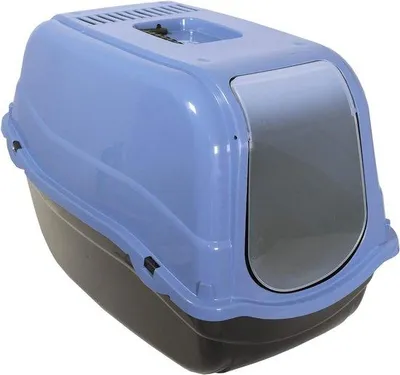 Produktbild von Famanu Katzentoilette mit Deckel und Kohlenstofffilter - 39 cm x 55 cm x 41 cm