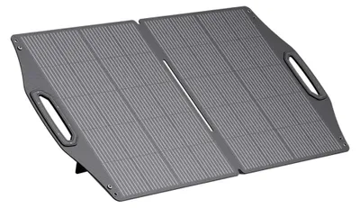 Immagine prodotto di SolarPowa 100: Pannello solare pieghevole da 100W - Monocristallino - Connessioni PD 45W (USB-C) e 18W (USB-A) - Connettore MC4 - Impermeabile IP68 - Ideale per power station portatili