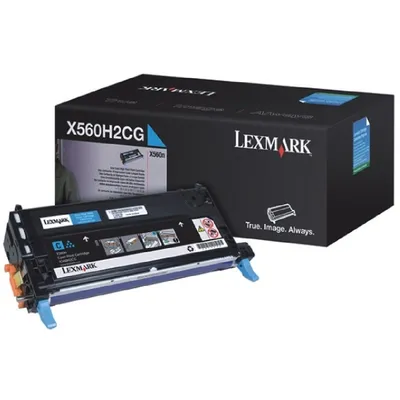 Image de Toner LEXMARK X560H2CG X560 CARTOUCHE CYAN