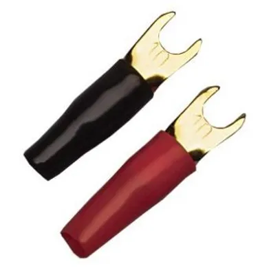 Produktbild von Sinuslive Gabelkabelschuhe | Kabeleingang 2,5 mm² | Gabeldurchmesser 5 mm (10 Stück)