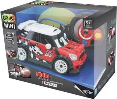 Immagine prodotto di Go MINI 18241 - Auto da corsa RC Wolf, rossa