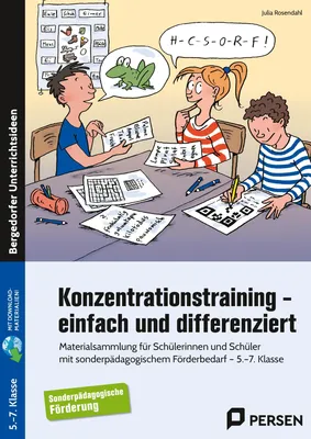 Produktbild von Konzentrationstraining - einfach und differenziert