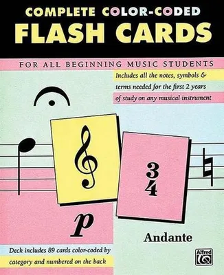 Imagen del producto de Complete Color-Coded Flash Cards