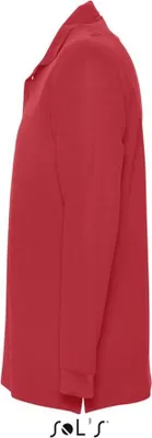 Produktbild von SOLs 11328 | Herren Longsleeve Poloshirt Star - Farbe: Red - Größe: XL