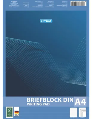 Produktbild von Schreibblock  A4   liniert -  50 Blatt