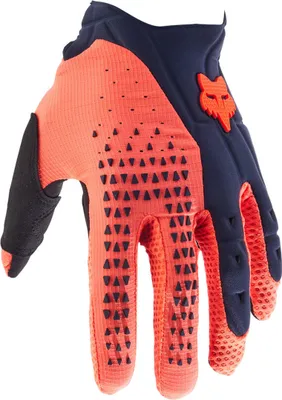 Produktbild von FOX Pawtector Motocross Handschuhe, blau/orange, M